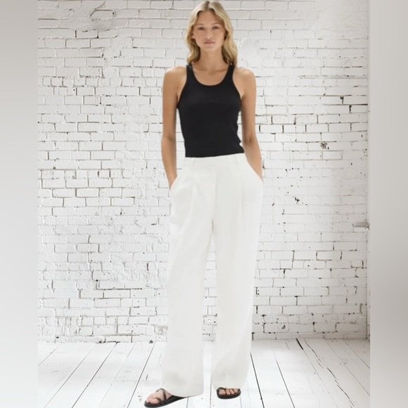 Wide-Leg Linen Pants NWT | Ivy & White + Breezy Resort Style | Various Sizes - Picture 1 of 3